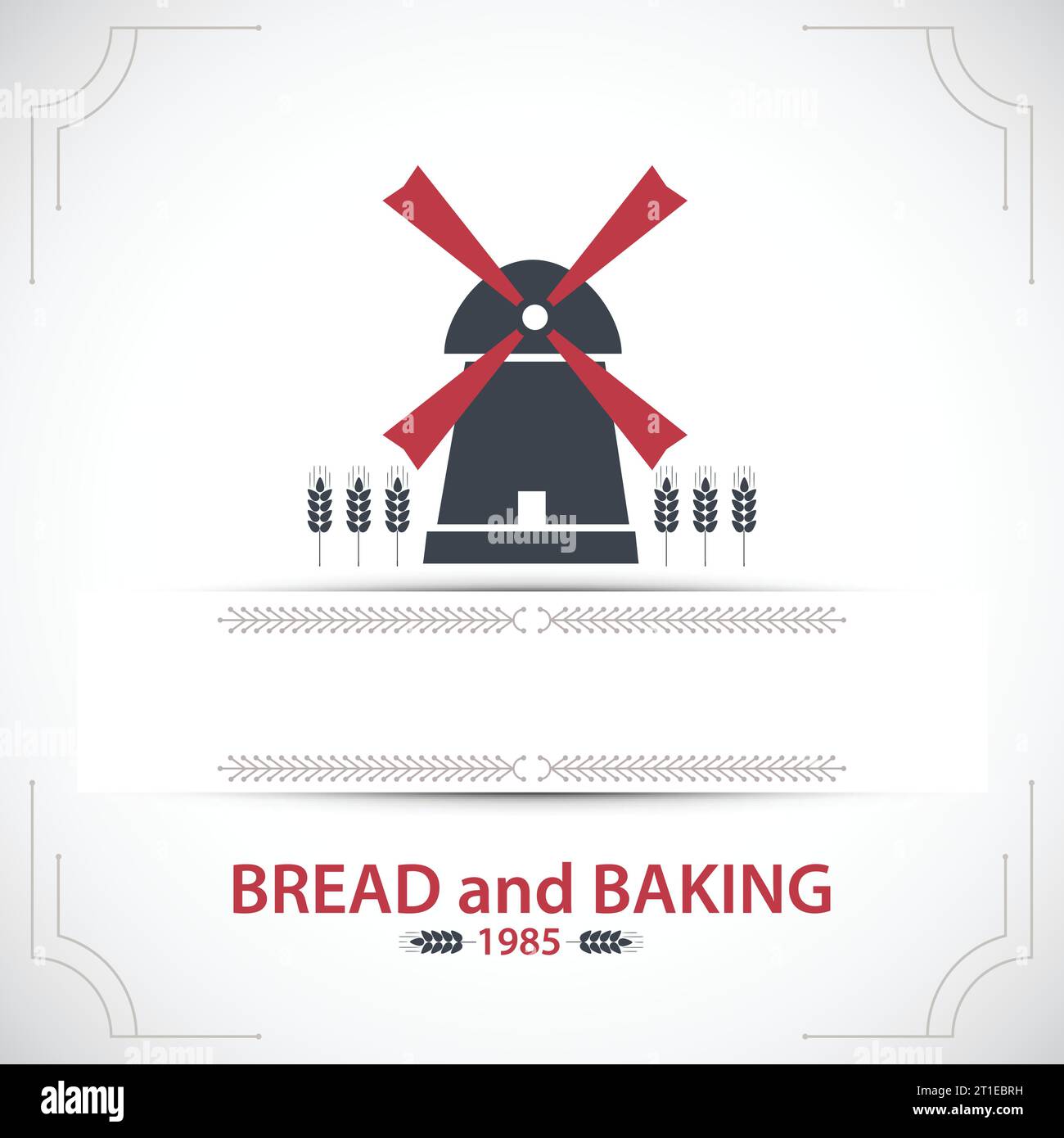 Blank for bakery. Vector Stock Vector