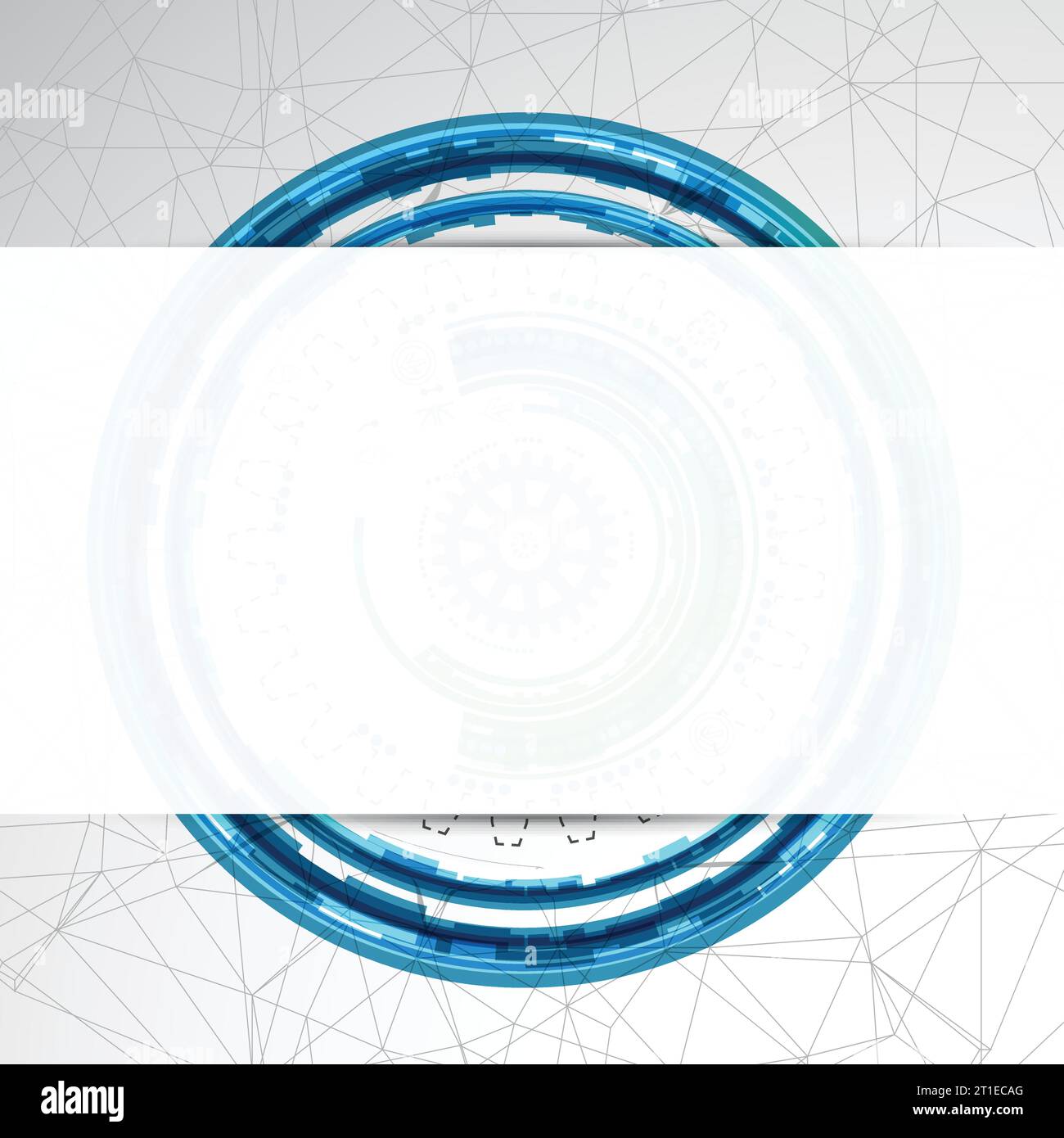 Abstract technological background with various elements. Vector Stock ...