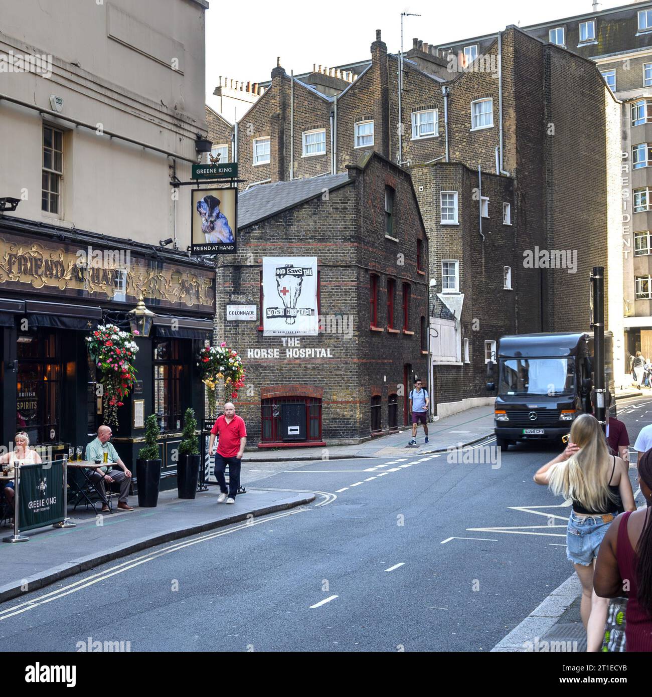 The Horse Hospital, Bloomsbury Stock Photo