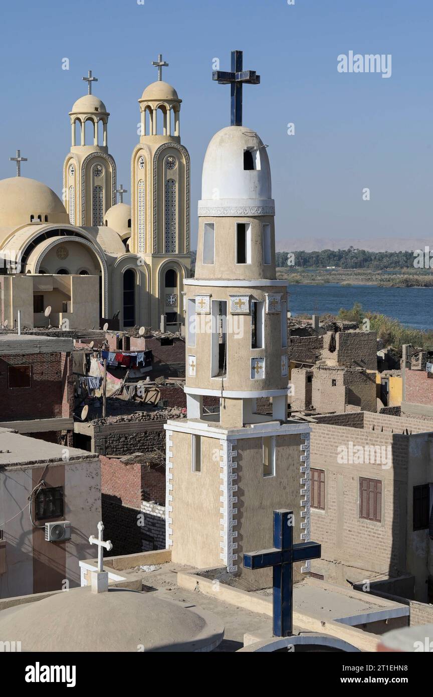 Egypt, copt church EGYPT, Asyut, village El-Nikhila, copt Church of ...