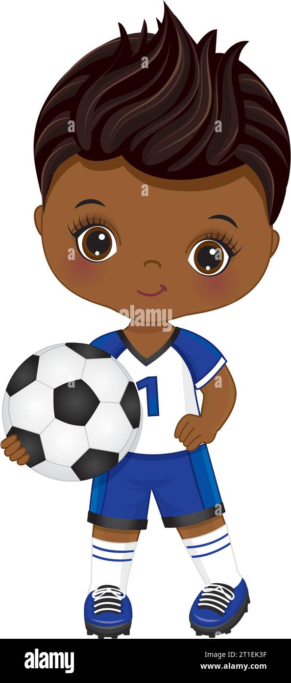 Black boy playing soccer: Más de 4,633 ilustraciones y dibujos de stock con  licencia libres de regalías