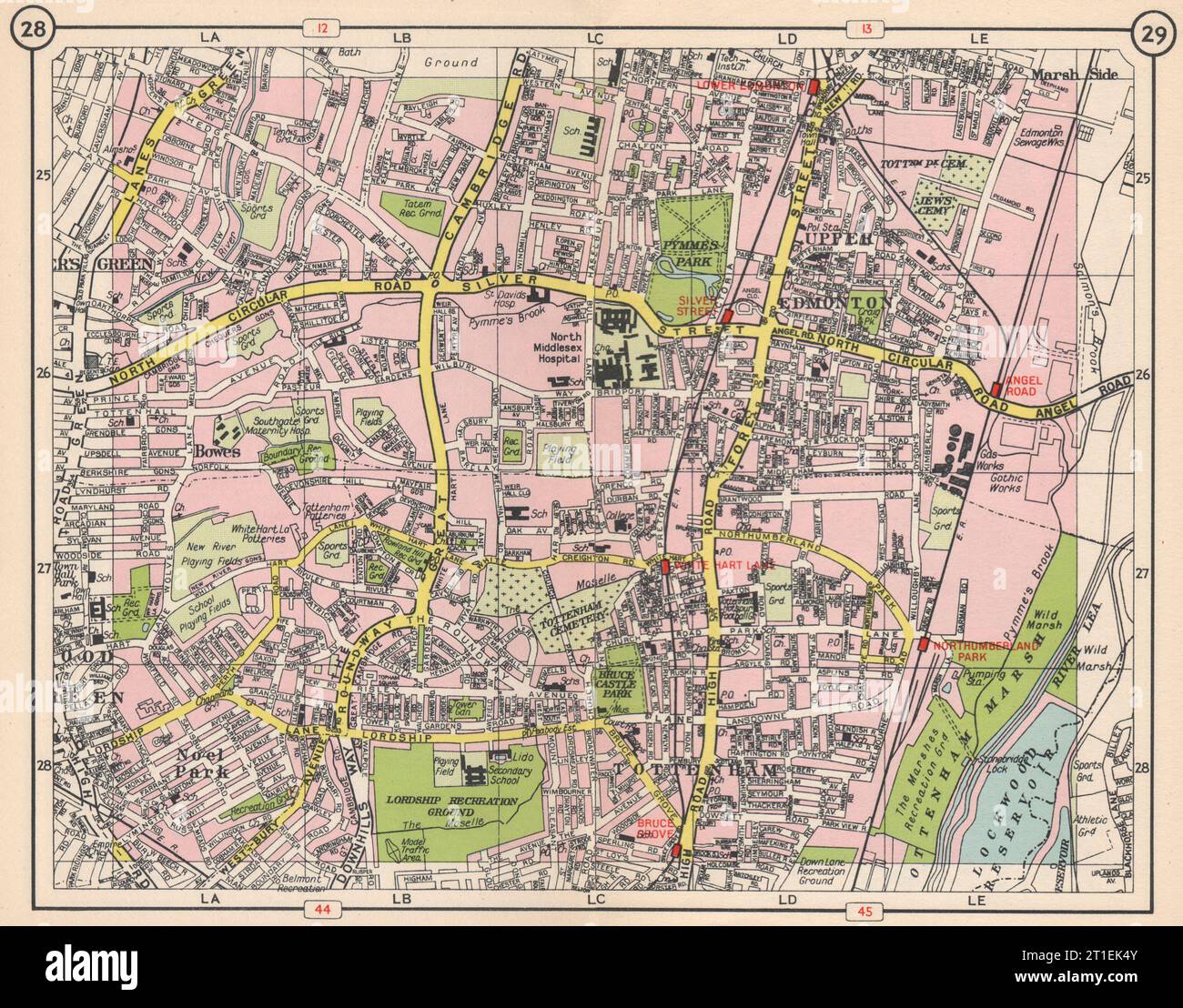 Map of edmonton hires stock photography and images Alamy