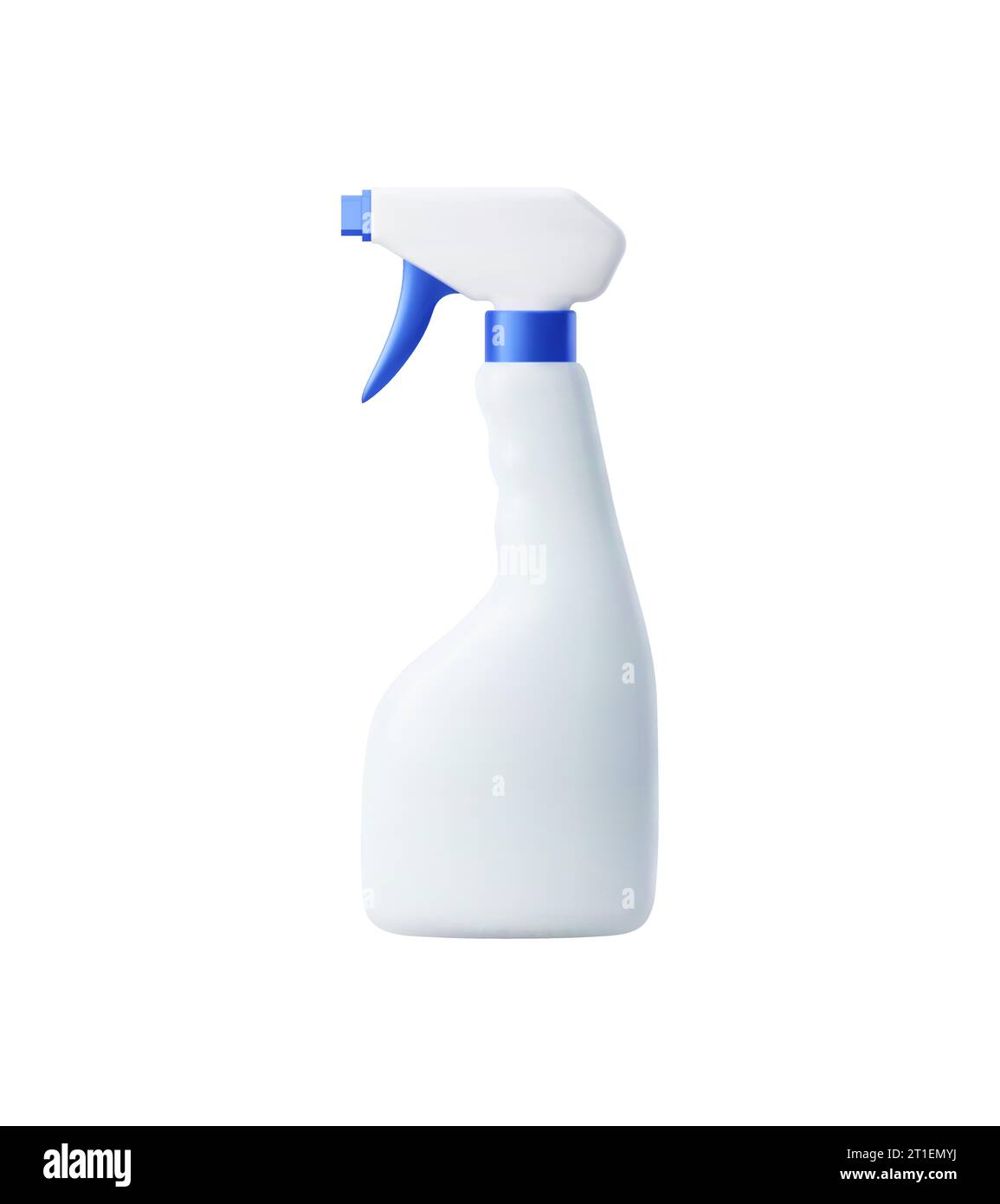 Detergent and clean product plastic bottle mockup. Isolated realistic