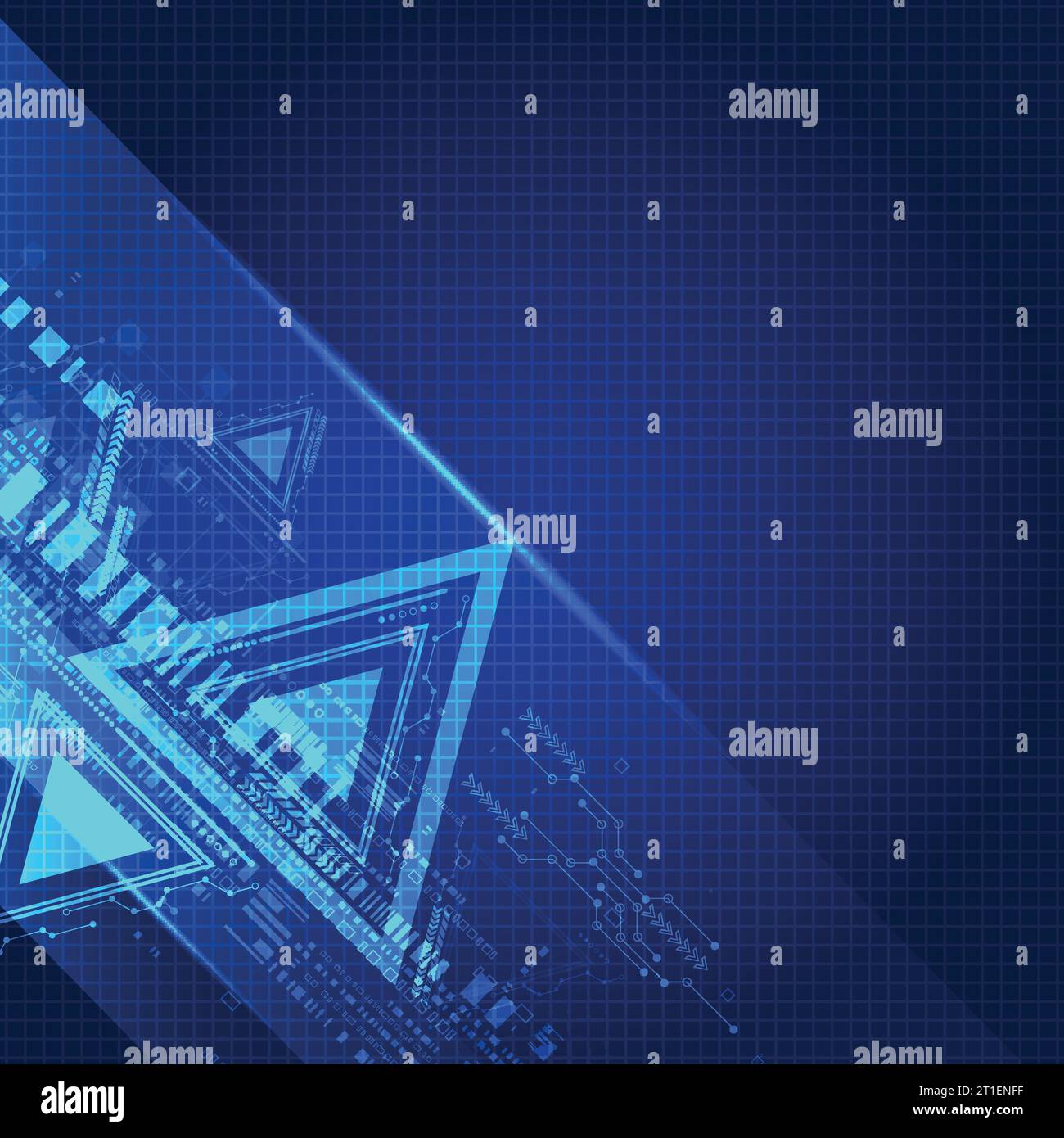 Abstract technological background. Vector Stock Vector