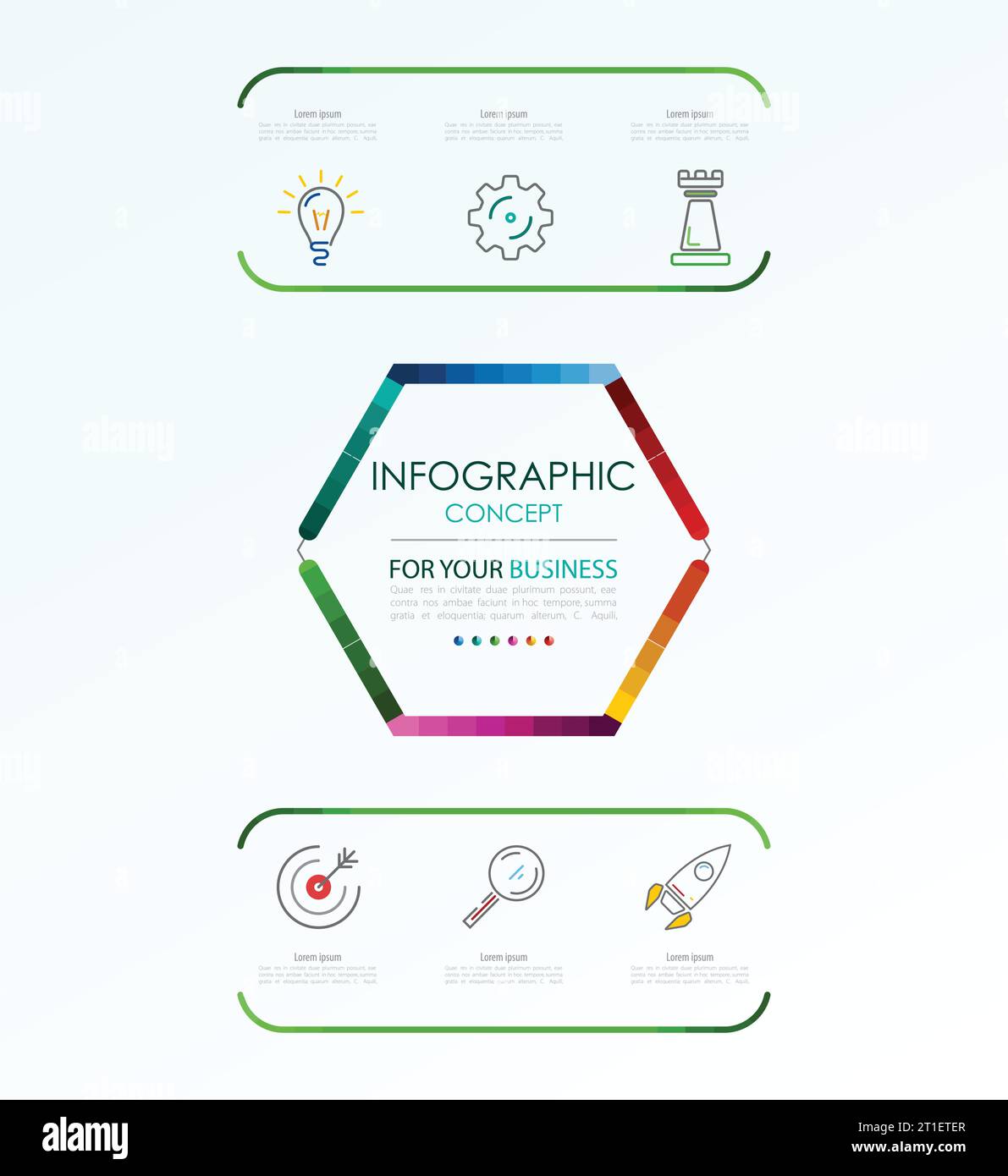 Vector infographic template. Business concept with options.Vector ...