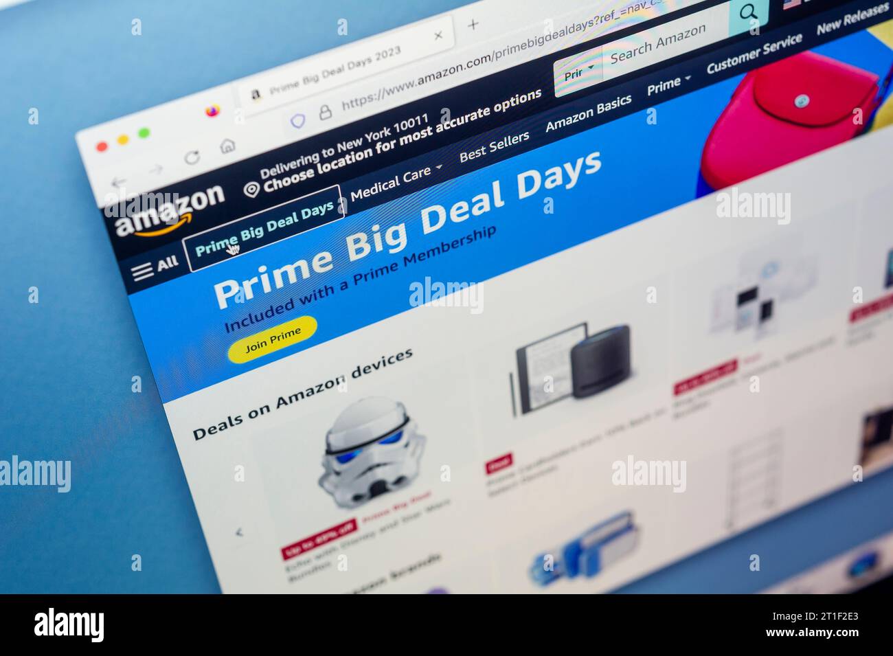 The Amazon website promotes their self-proclaimed 