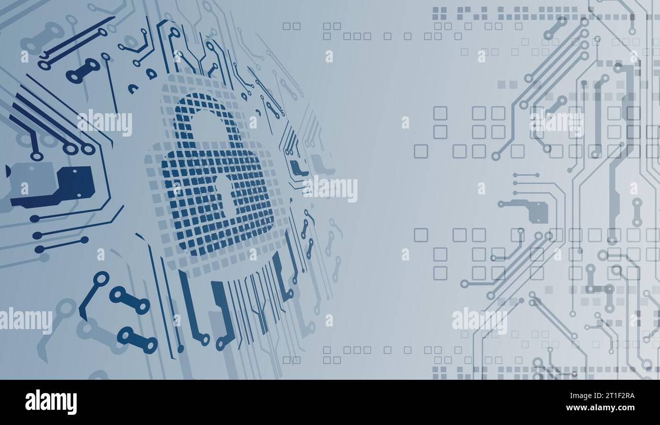 Protection concept. Protect mechanism, system privacy. Vector ...