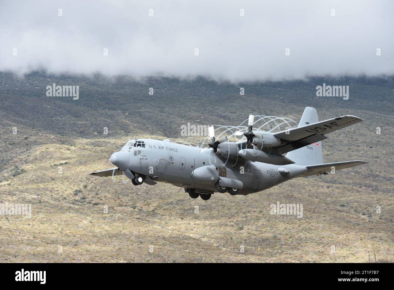 C130H Hercules to practice rapid transfers of equipment during the