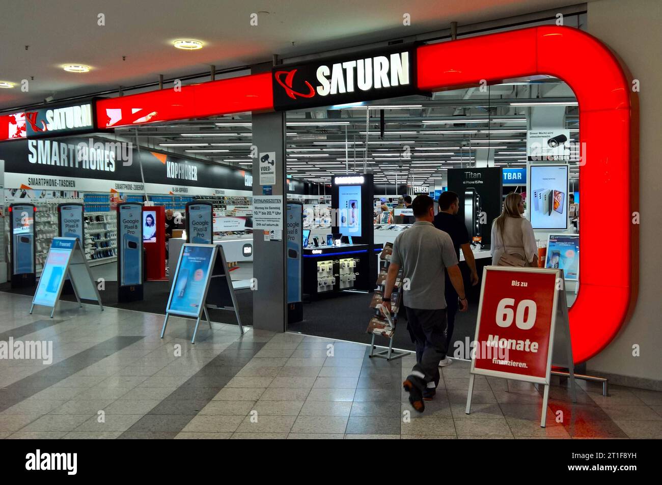 Media-Saturn operates a German electronics retail chain, which is also the  largest in Europe. The company combines the formerly independent  electronics retailers Media Markt and Saturn. The head office is in  Ingolstadt.