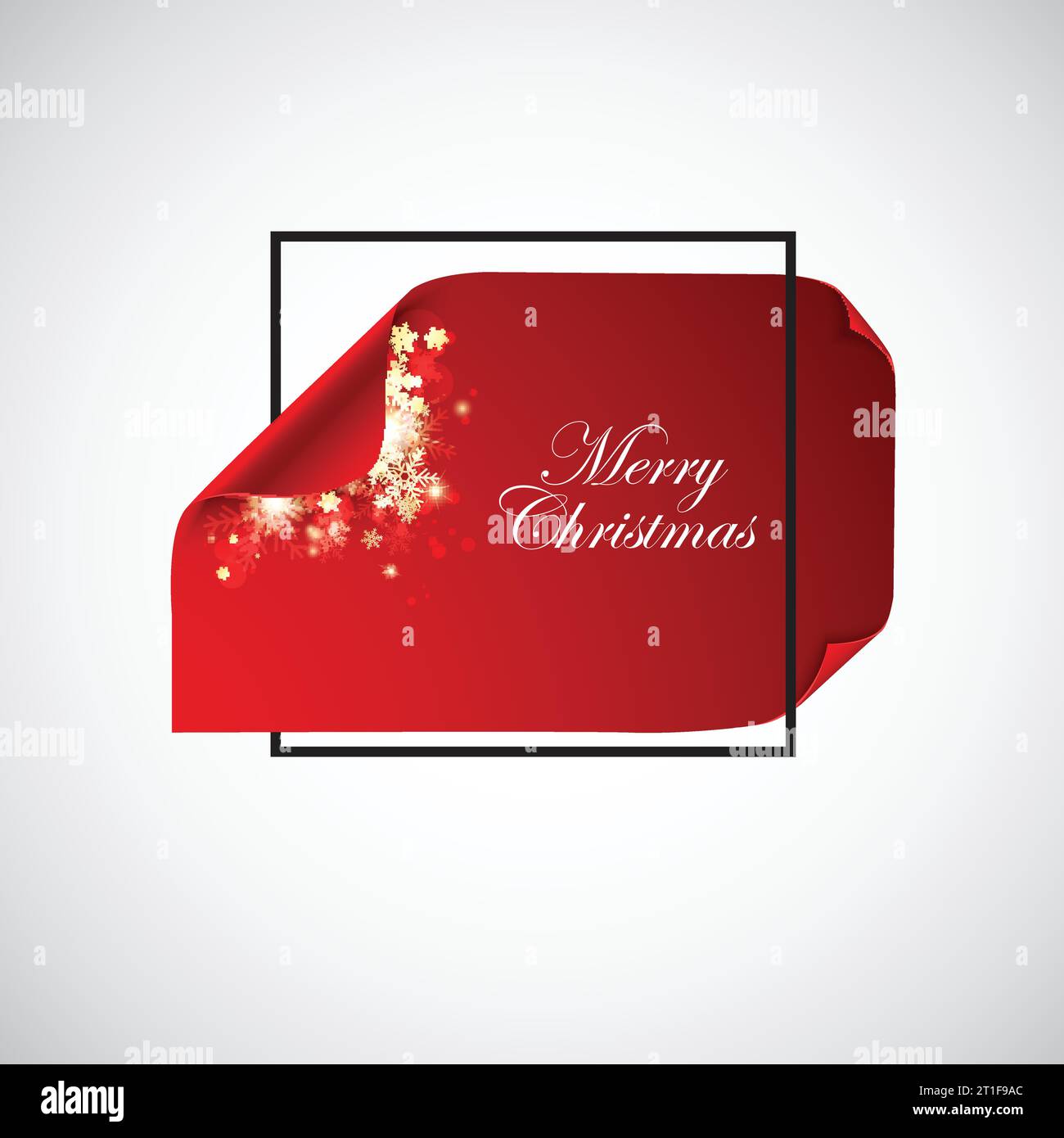 Christmas background with snowflakes. Vector Stock Vector Image & Art ...