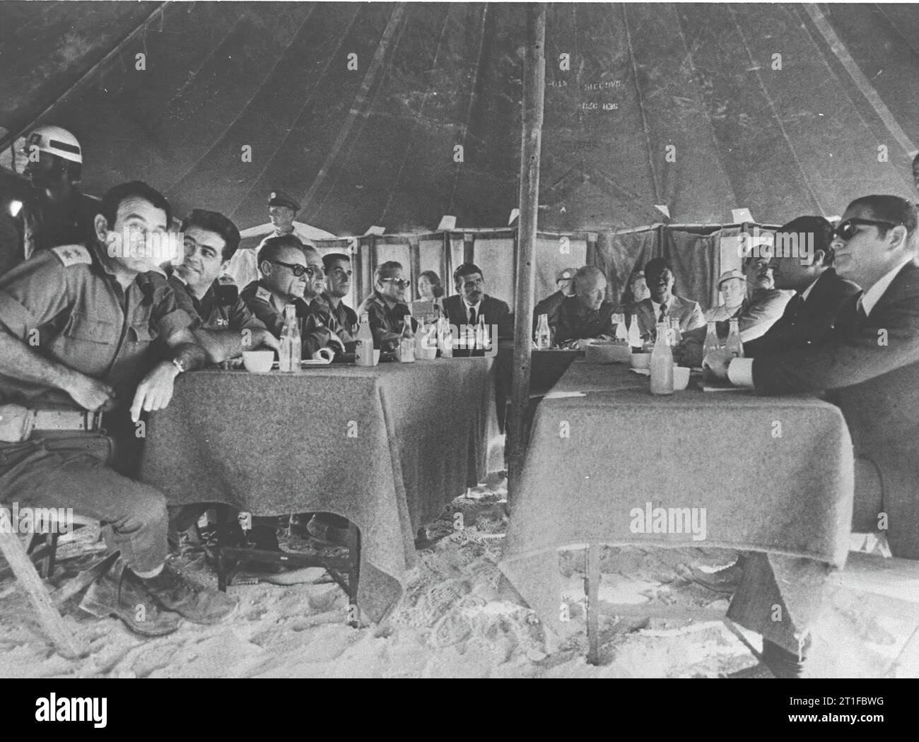 YOM KIPPUR WAR. THE EGYPTIAN AND ISRAELI DELEGATIONS TO THE CEASE FIRE ...