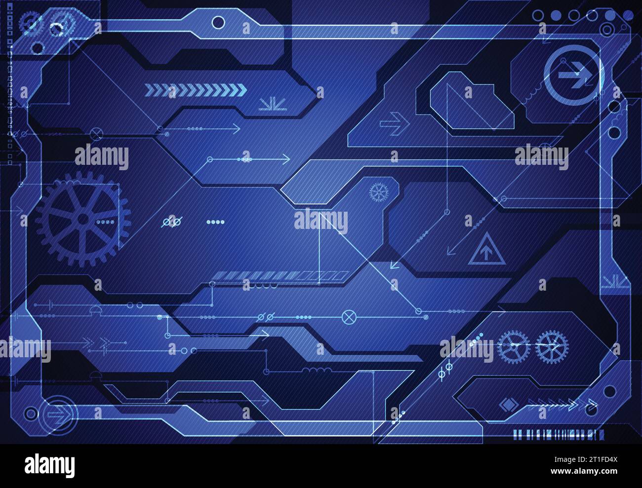 Hi-tech digital technology and engineering background. Vector Stock ...