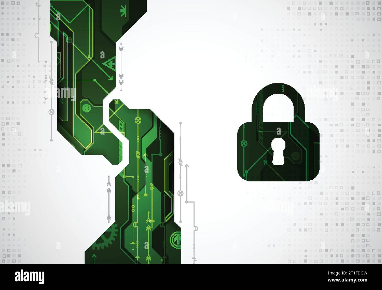 Protection concept. Protect mechanism, system privacy. Vector ...