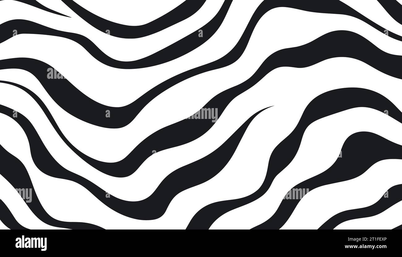 zebra skin pattern background. Vector illustration Stock Vector Image ...