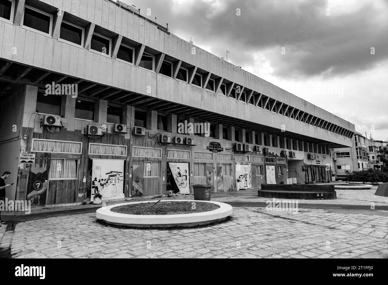 Tel Aviv, Israel October 2, 2023 Scenic seascape view from the Tel