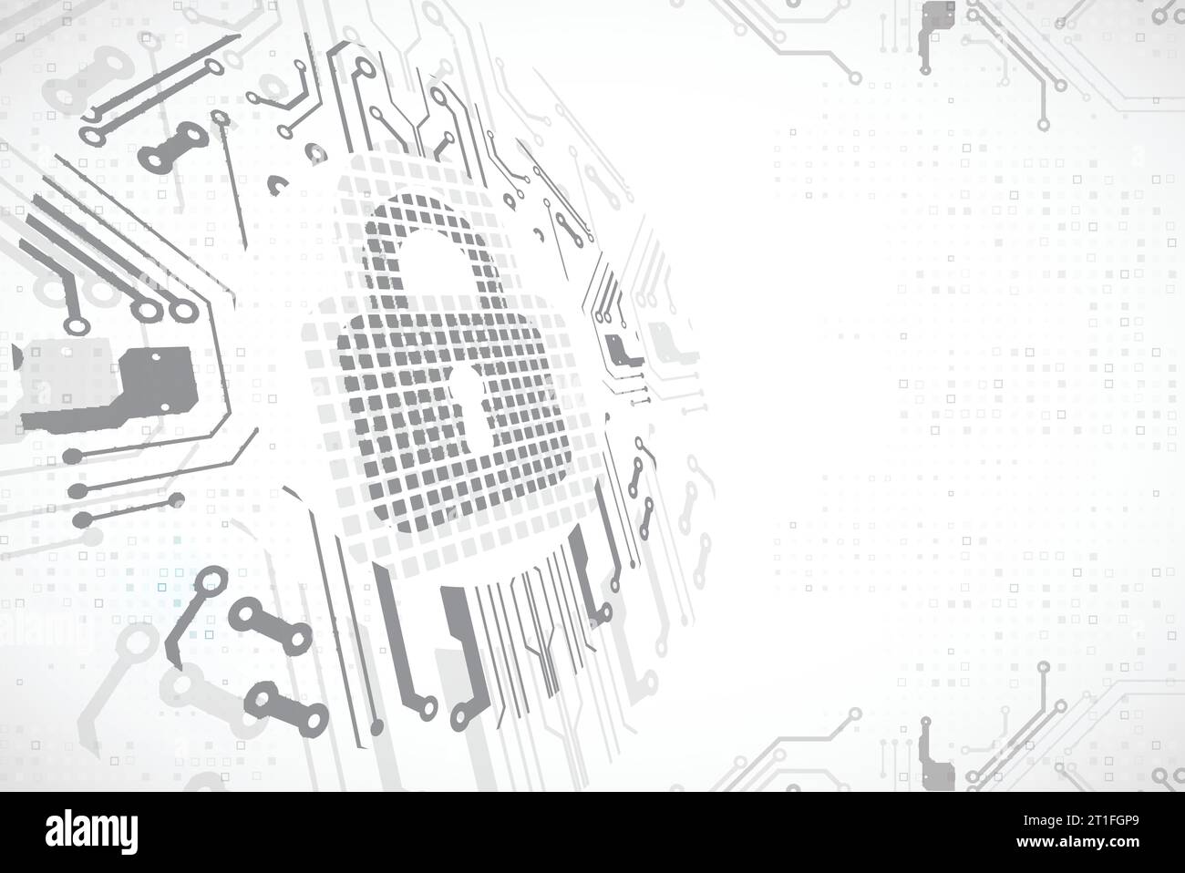 Protection concept. Protect mechanism, system privacy. Vector ...
