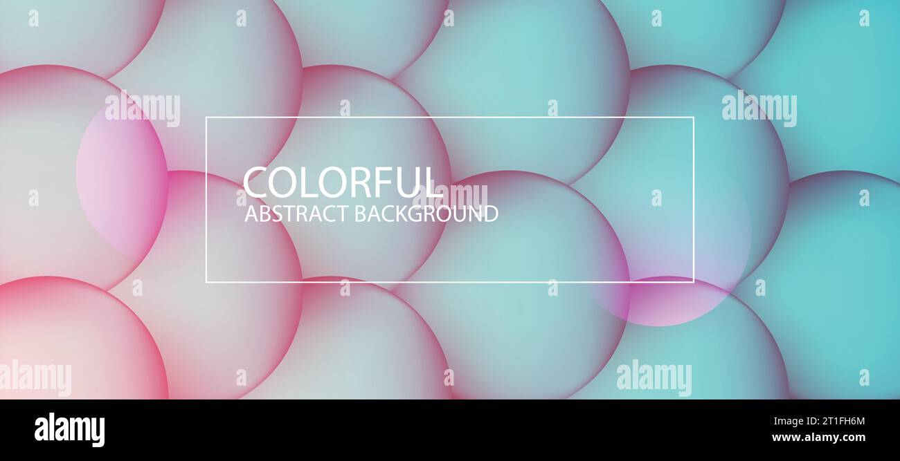 Abstract colorful circle background. Vector illustration Stock Vector ...