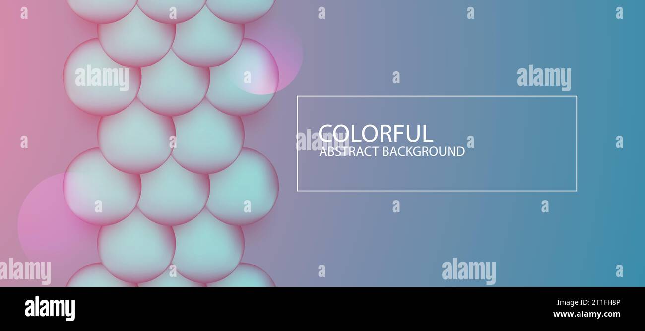 Abstract colorful circle background. Vector illustration Stock Vector ...
