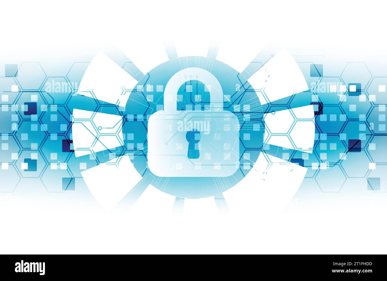 Protection concept. Protect mechanism, system privacy. Vector ...
