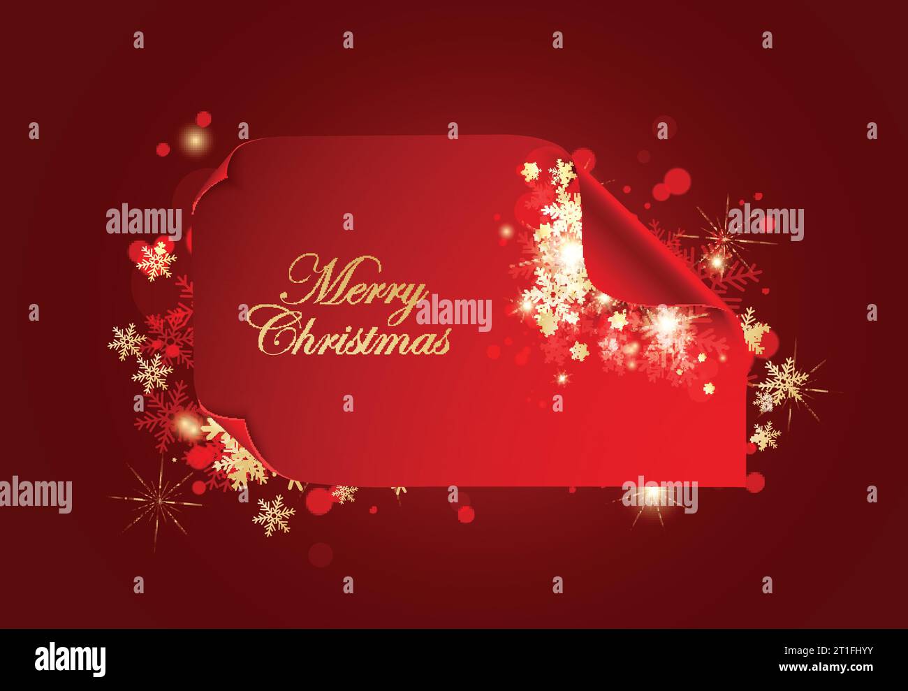 Christmas background with snowflakes. Vector Stock Vector