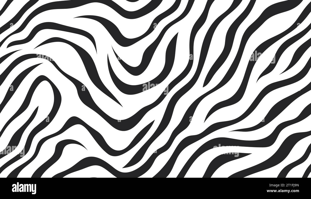 zebra skin pattern background. Vector illustration Stock Vector Image ...