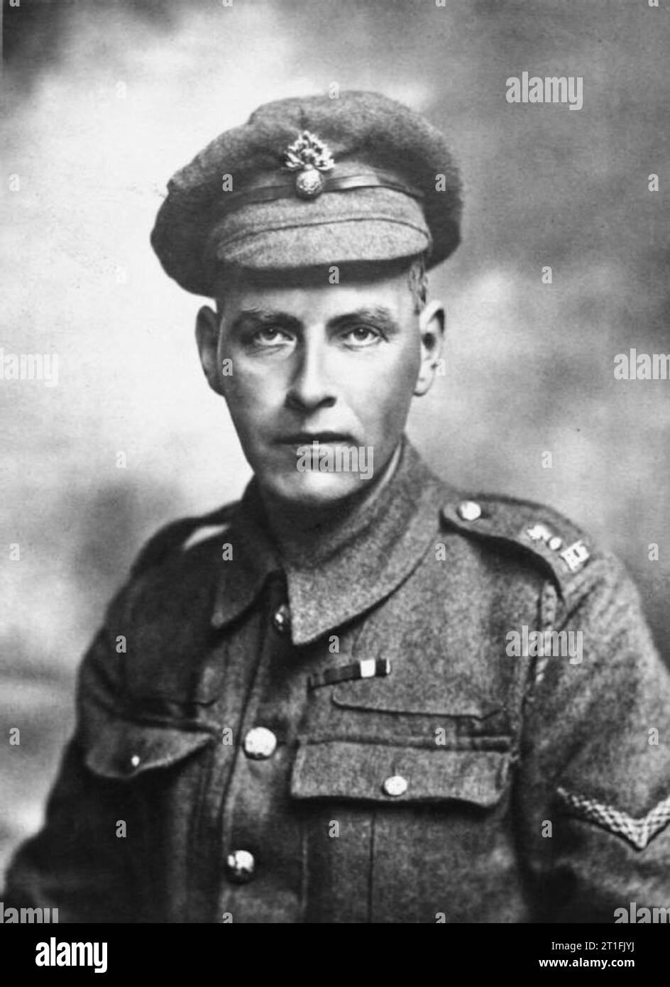 . 22 Battalion, Royal Fusiliers Lance Corporal van Tromp, son of the