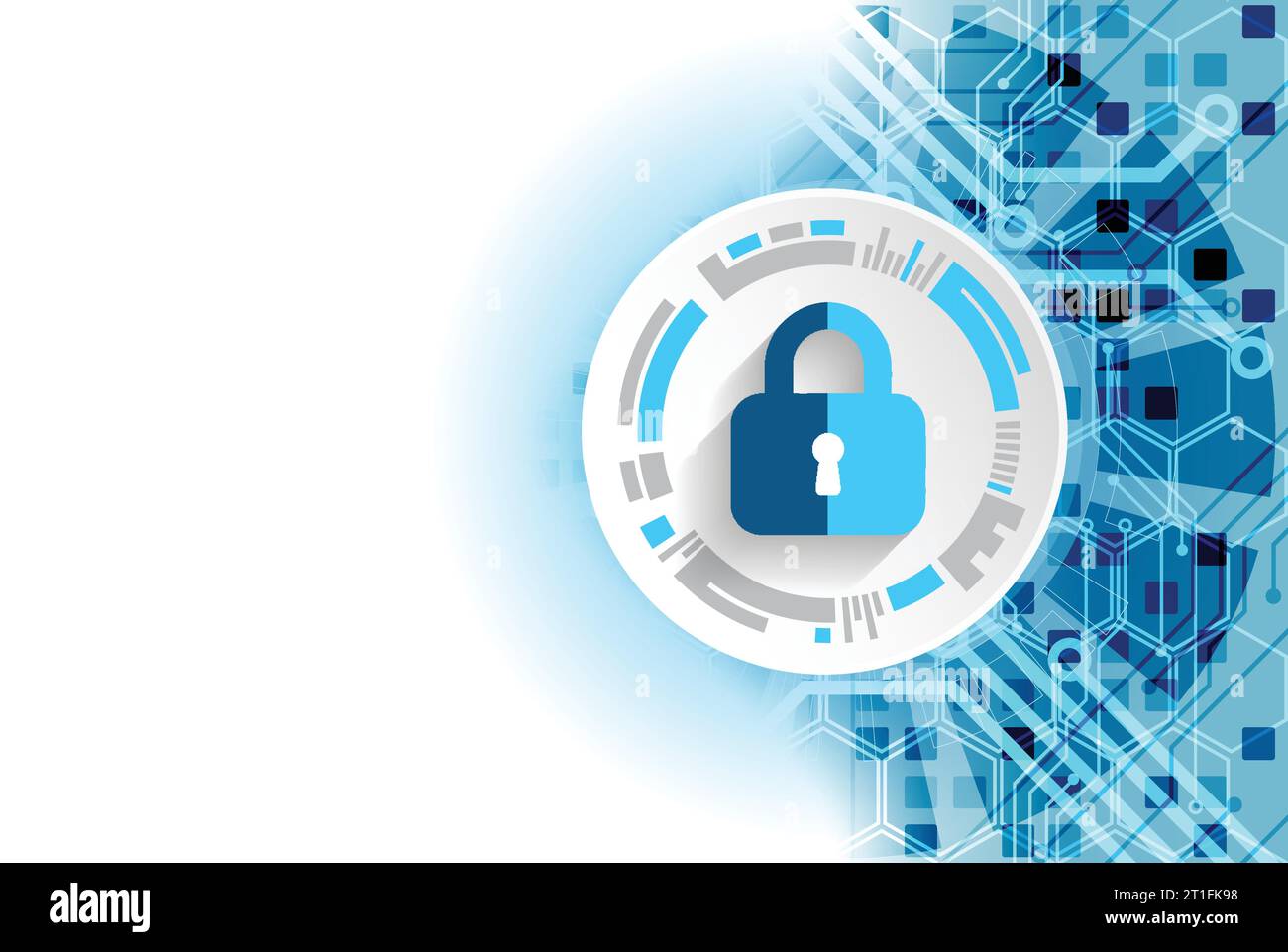 Protection concept. Protect mechanism, system privacy. Vector ...