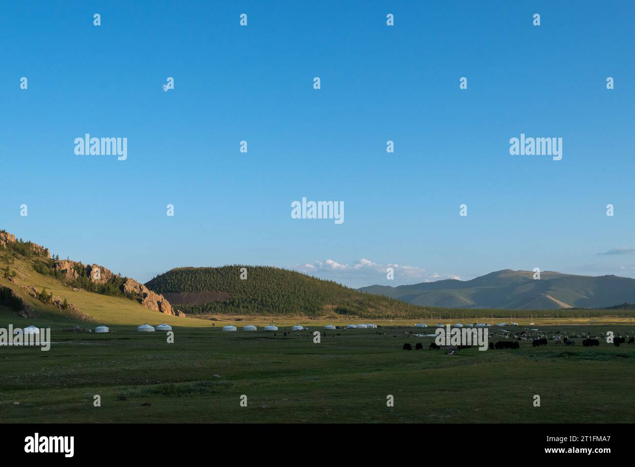 Khorgo Valley, Mongolia Stock Photo
