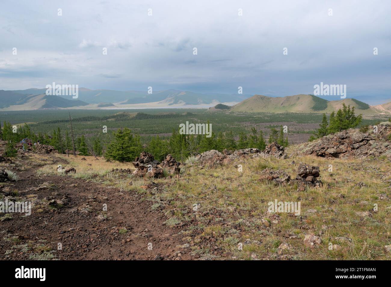 Khorgo Valley, Mongolia Stock Photo