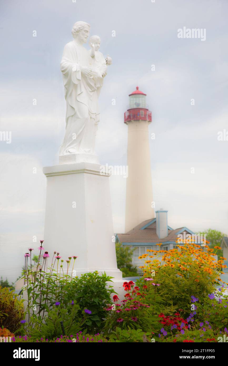 Cape May Light Stock Photo Alamy