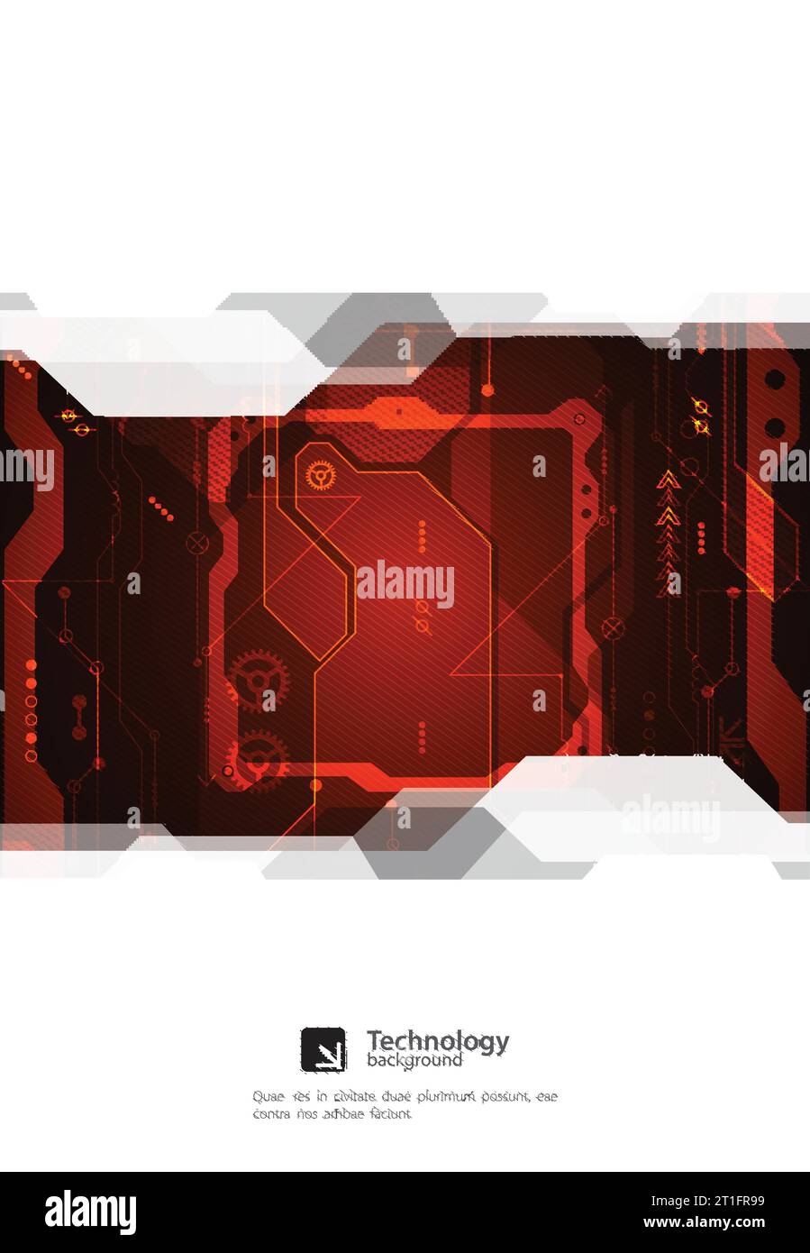 Hi-tech digital technology and engineering background. Vector Stock ...