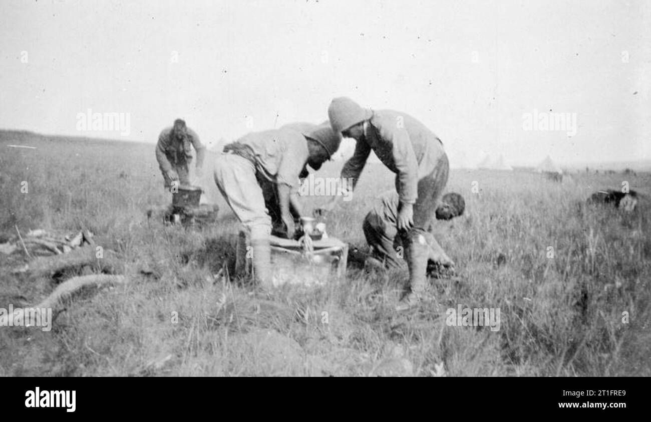 The Second Boer War, 1899-1902 Soldiers of one of the mounted infantry ...