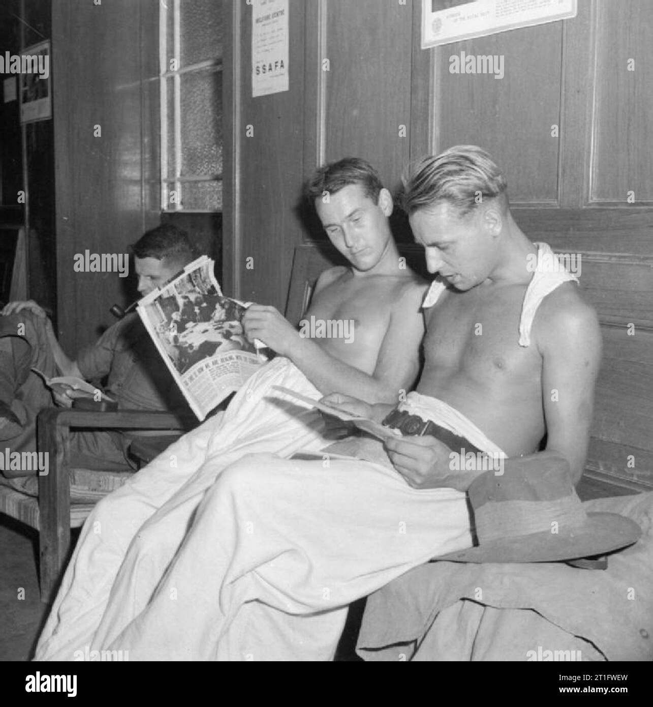 Released British Prisoners of War and Civilian Internees in Rangoon ...