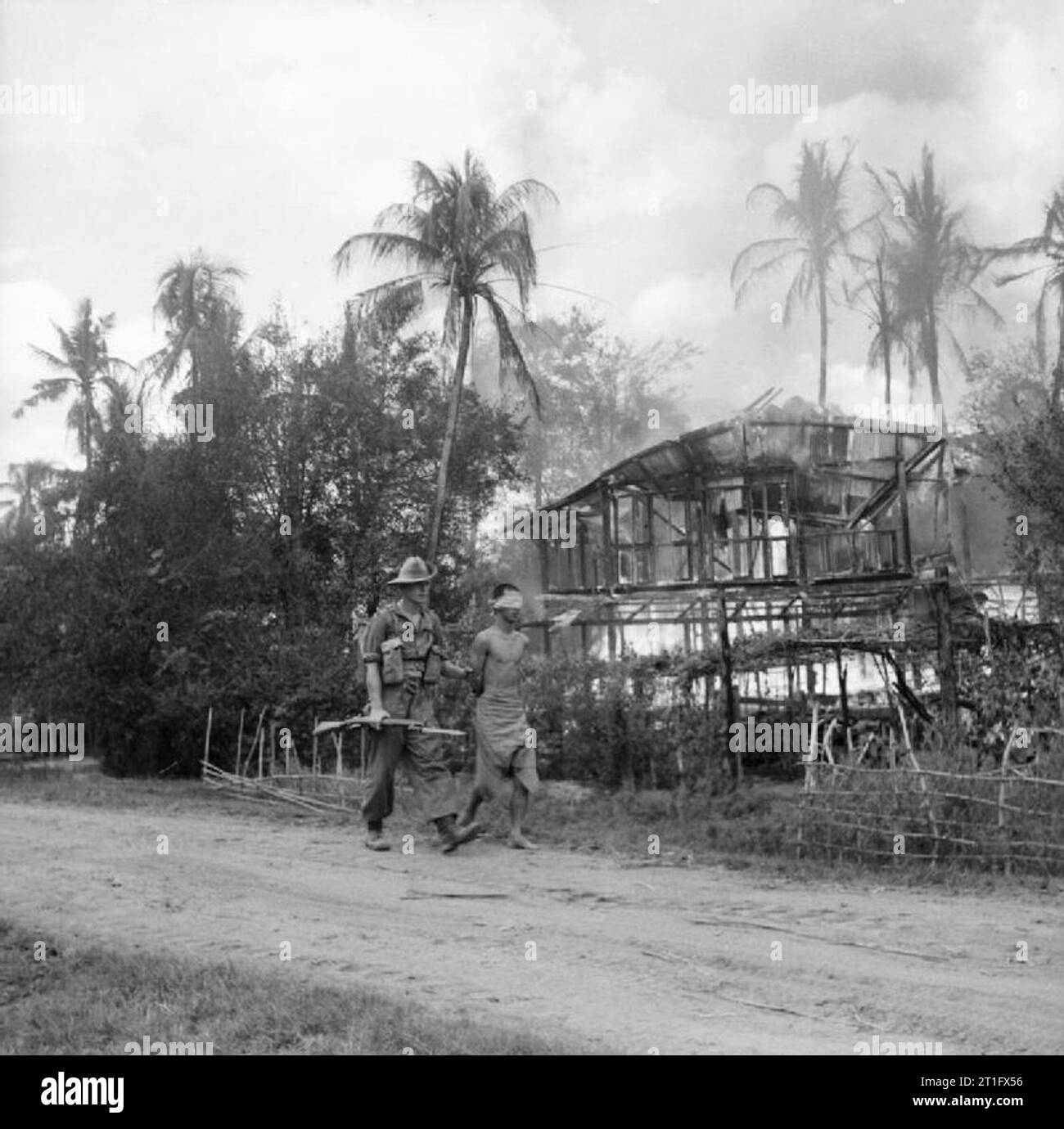 The British Army in Burma 1945 Lance Corporal Watson of the 8th Border ...