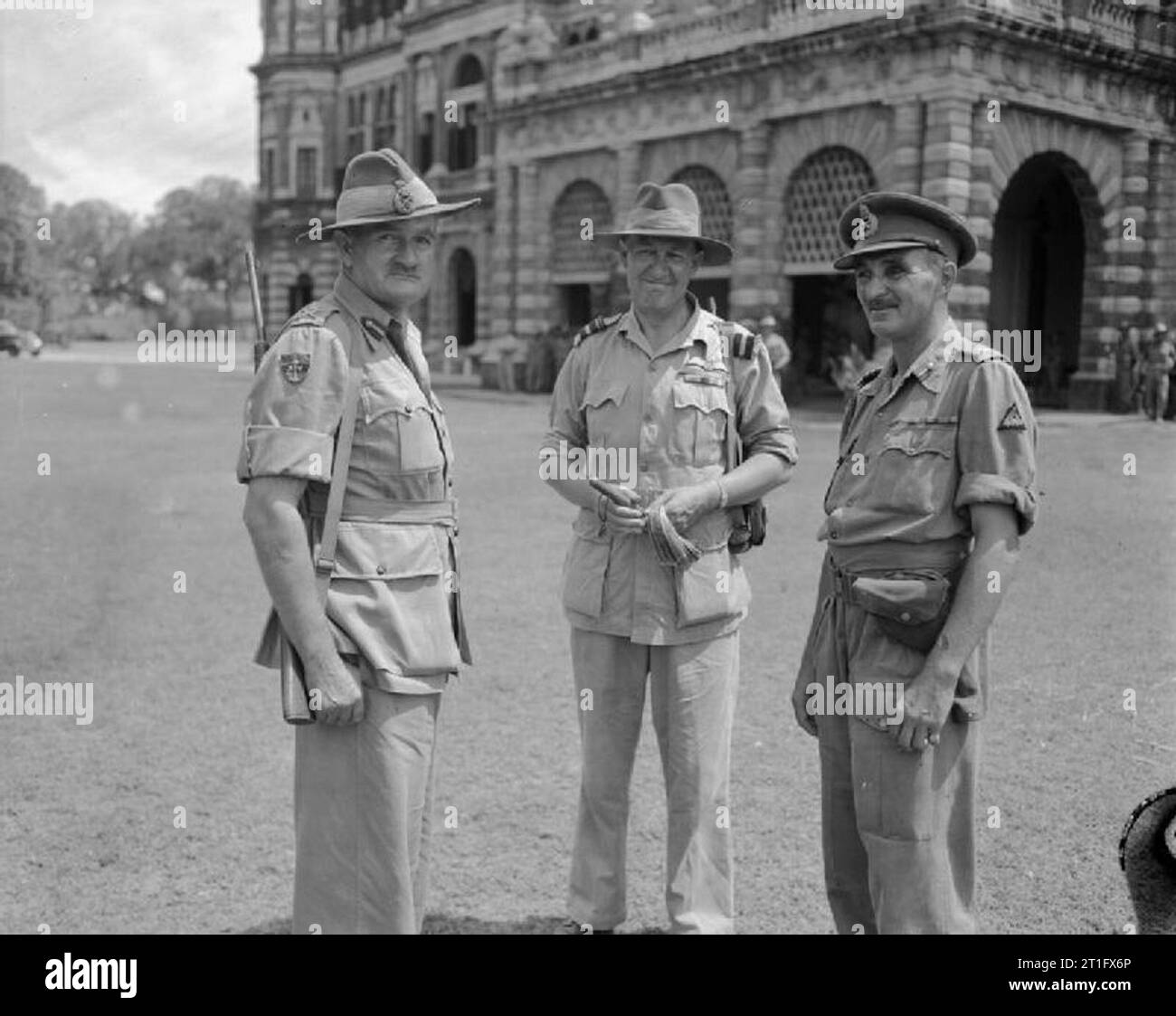 The British Army in Burma 1945 Lieutenant General Sir William Slim (GOC ...