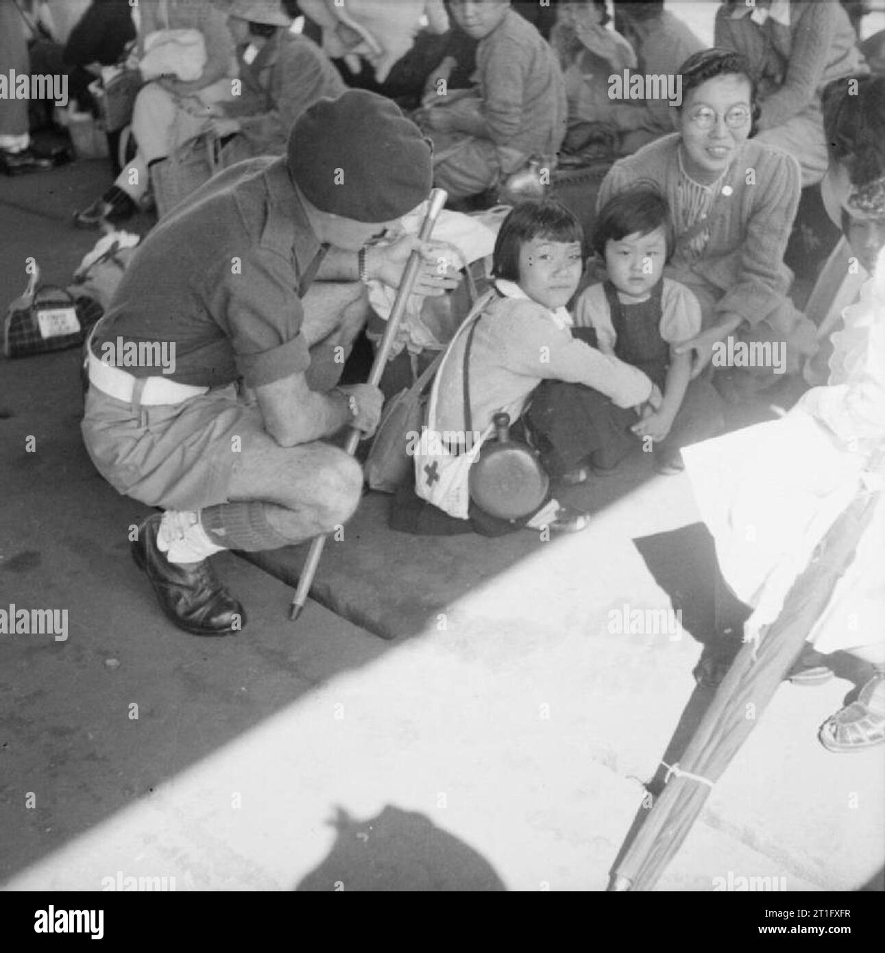 The British Reoccupation of Hong Kong Regimental Sergeant Major Redman ...