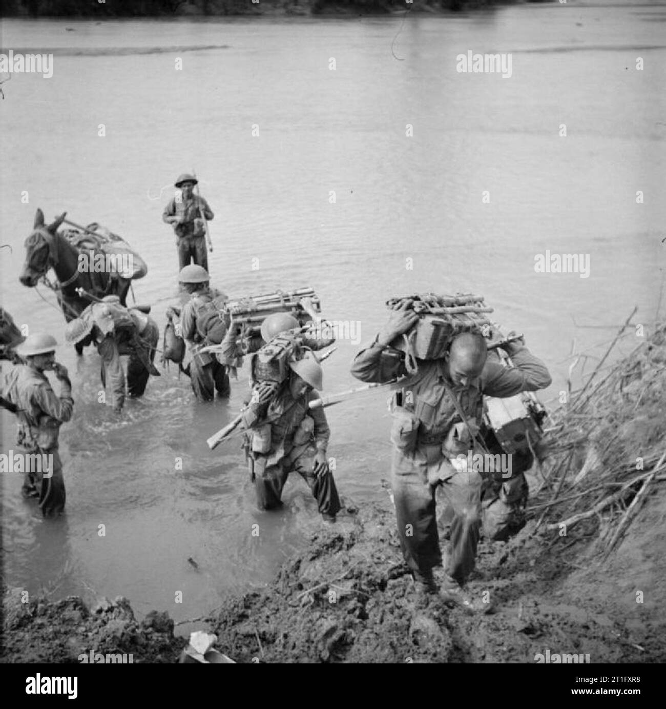 The Campaign in Burma, 1945 Indian troops of the 36th Division ...