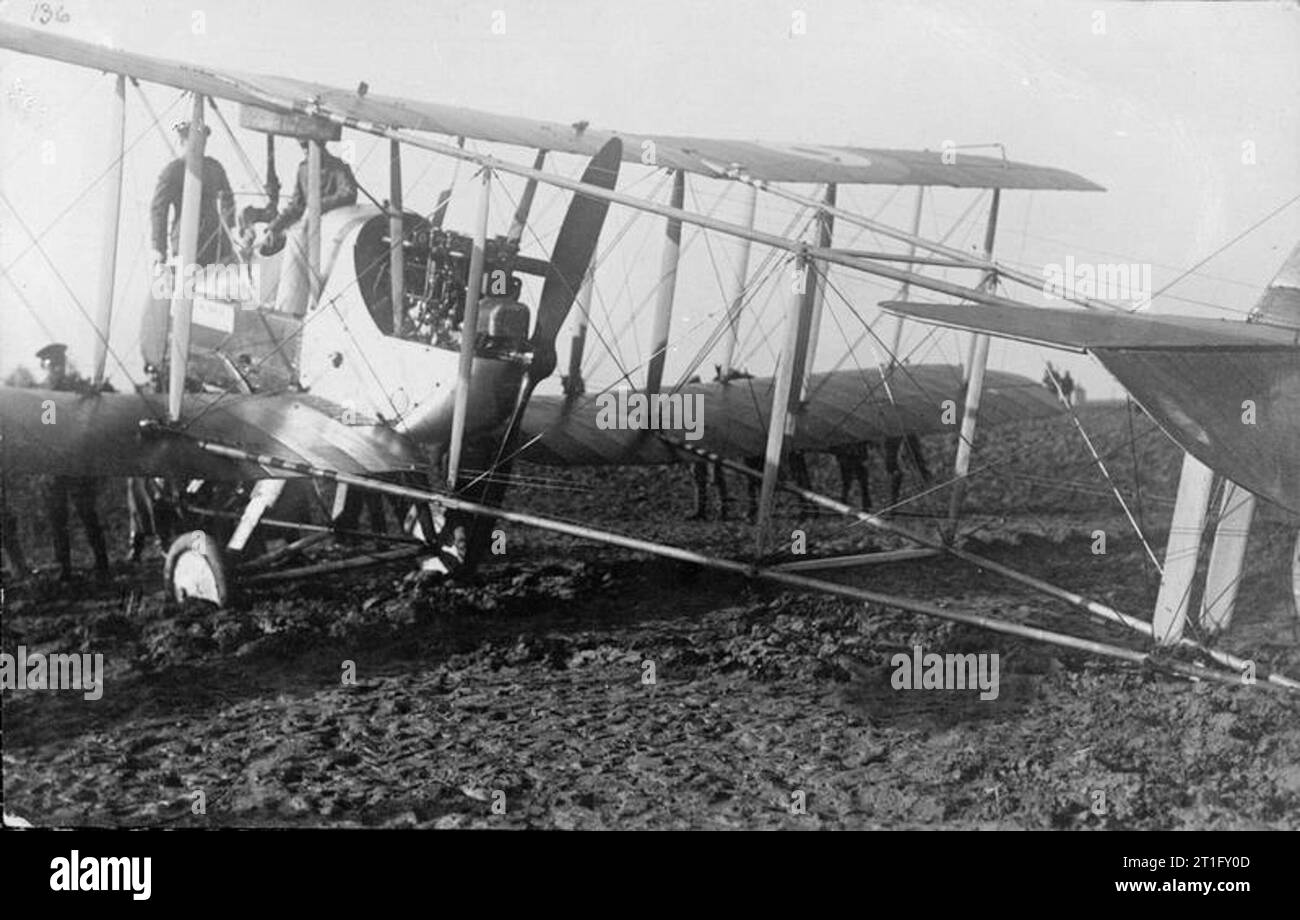 Woerner Eugen (herr) Collection Captured British F. E. 2b. Biplane 