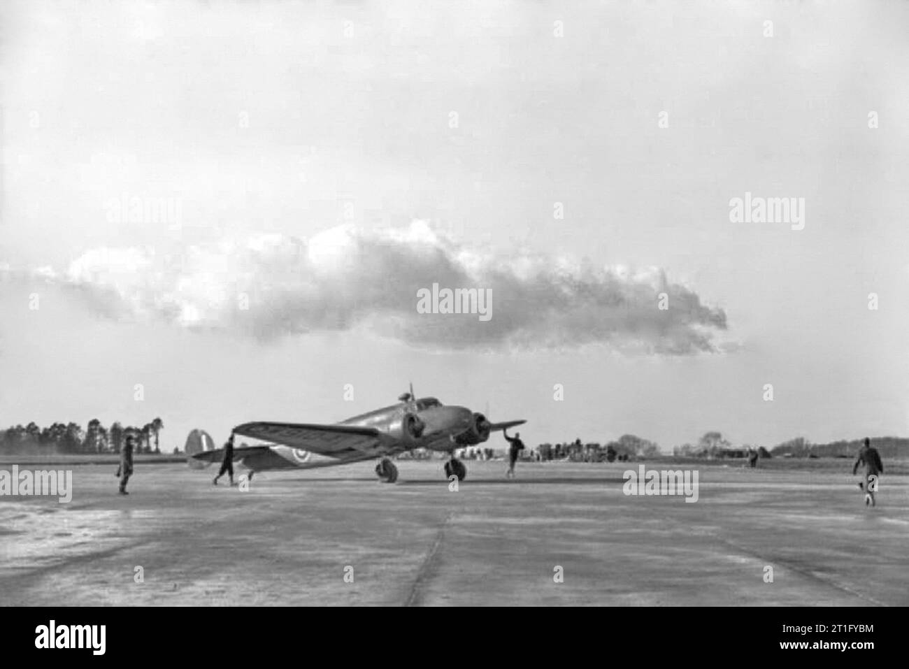 Lockheed 10 Electra (W9104), No. 24 Squadron RAF Stock Photo