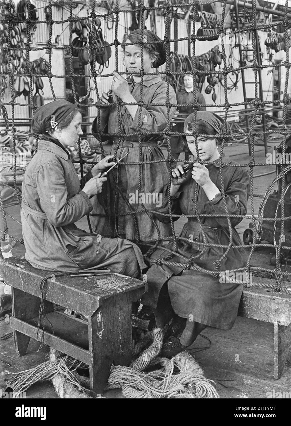 The Shipbuilding Industry in Britain, 1914-1918 Stock Photo - Alamy