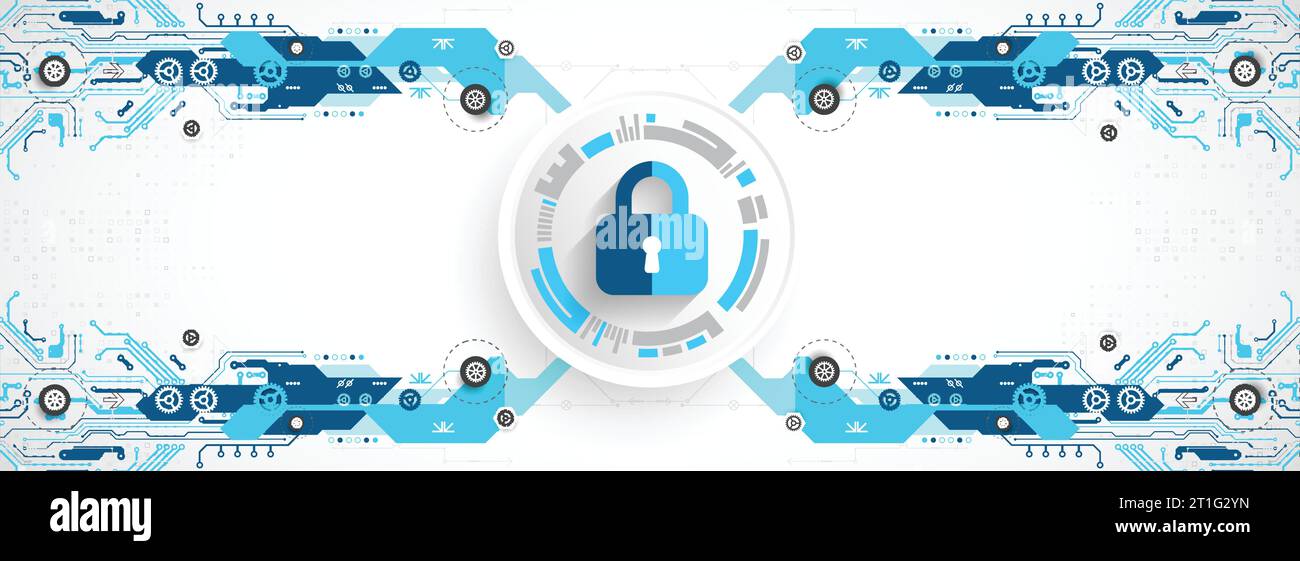 Protection concept. Protect mechanism, system privacy. Vector ...