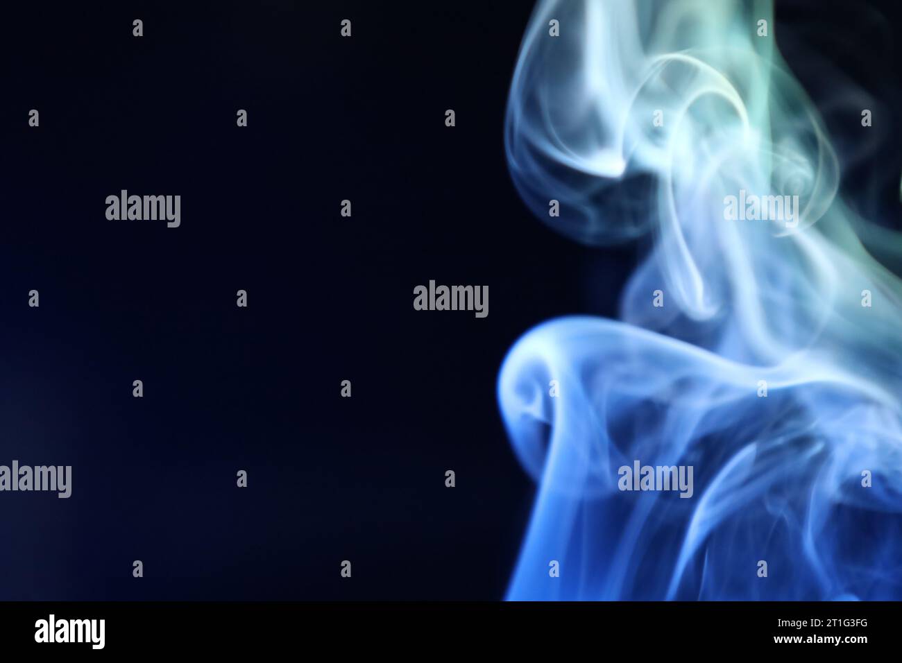 Yellow and blue smoke on a dark background, colourful abstract, blue yellow  fog, minimalistic background Stock Photo - Alamy, image size:1300x956