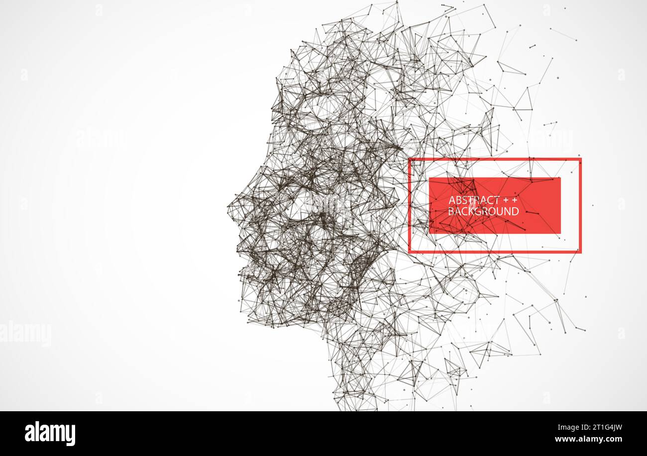 Plexus Creative Example Plexus Artificial Intelligence concept. Creative brain concept ...