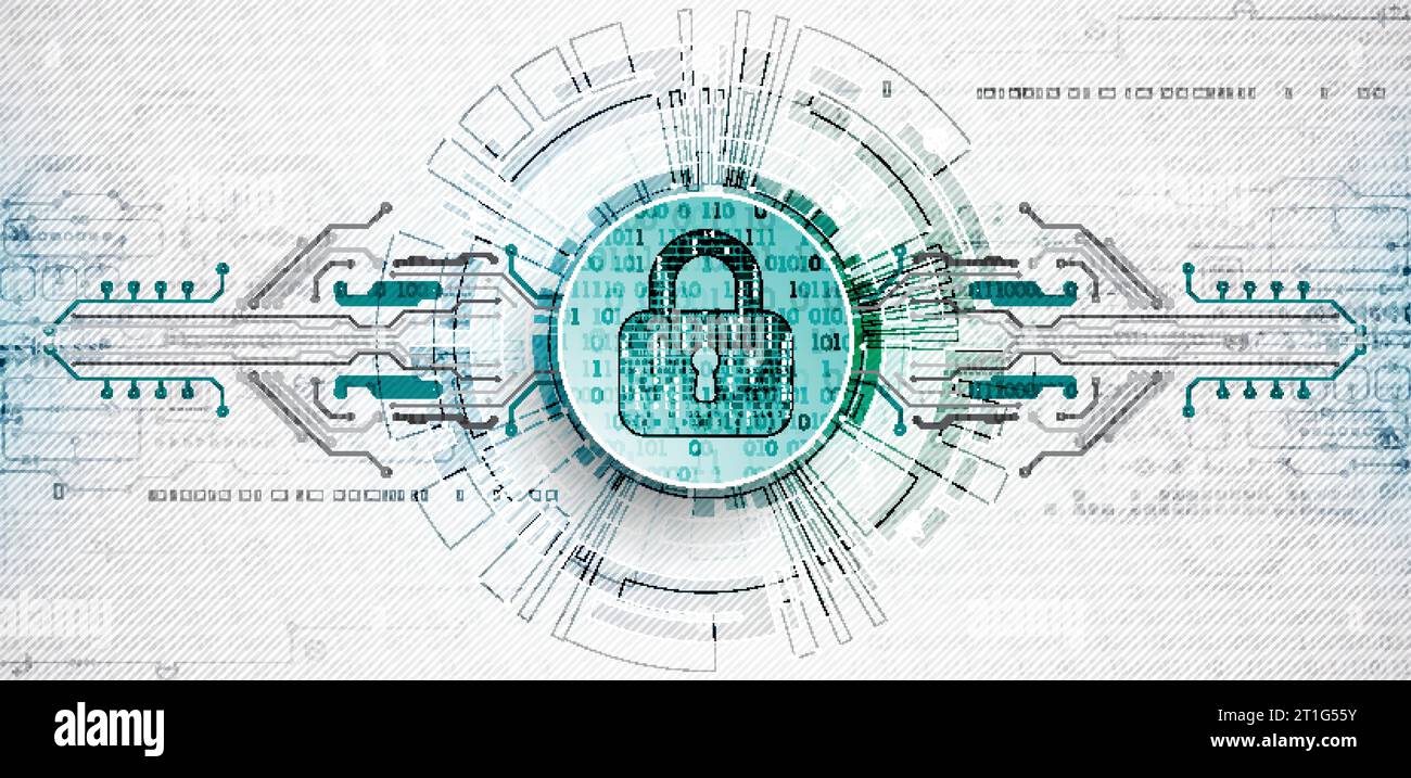 Protection concept. Protect mechanism, system privacy. Vector ...