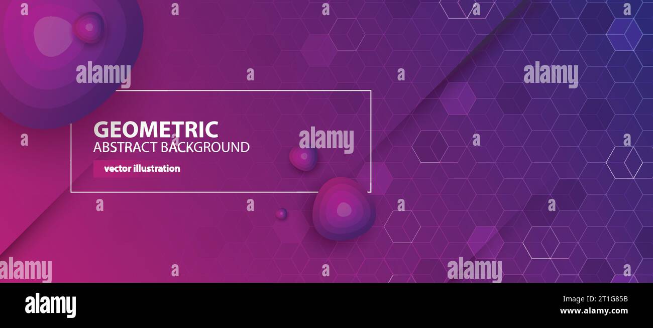 Abstract hexagon background for design works Stock Vector Image & Art ...