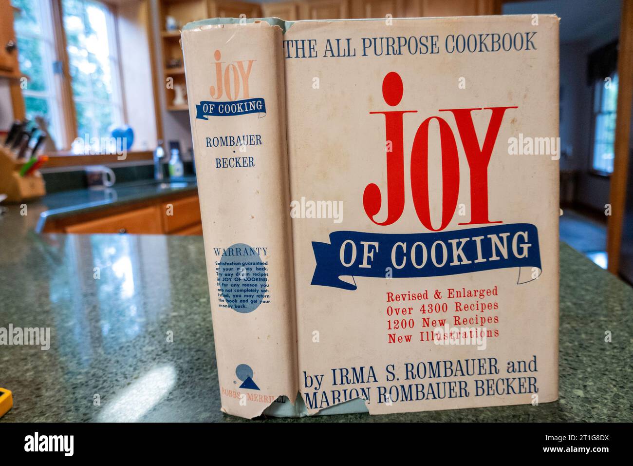 The joy of cooking cookbook is an iconic publication for culinary