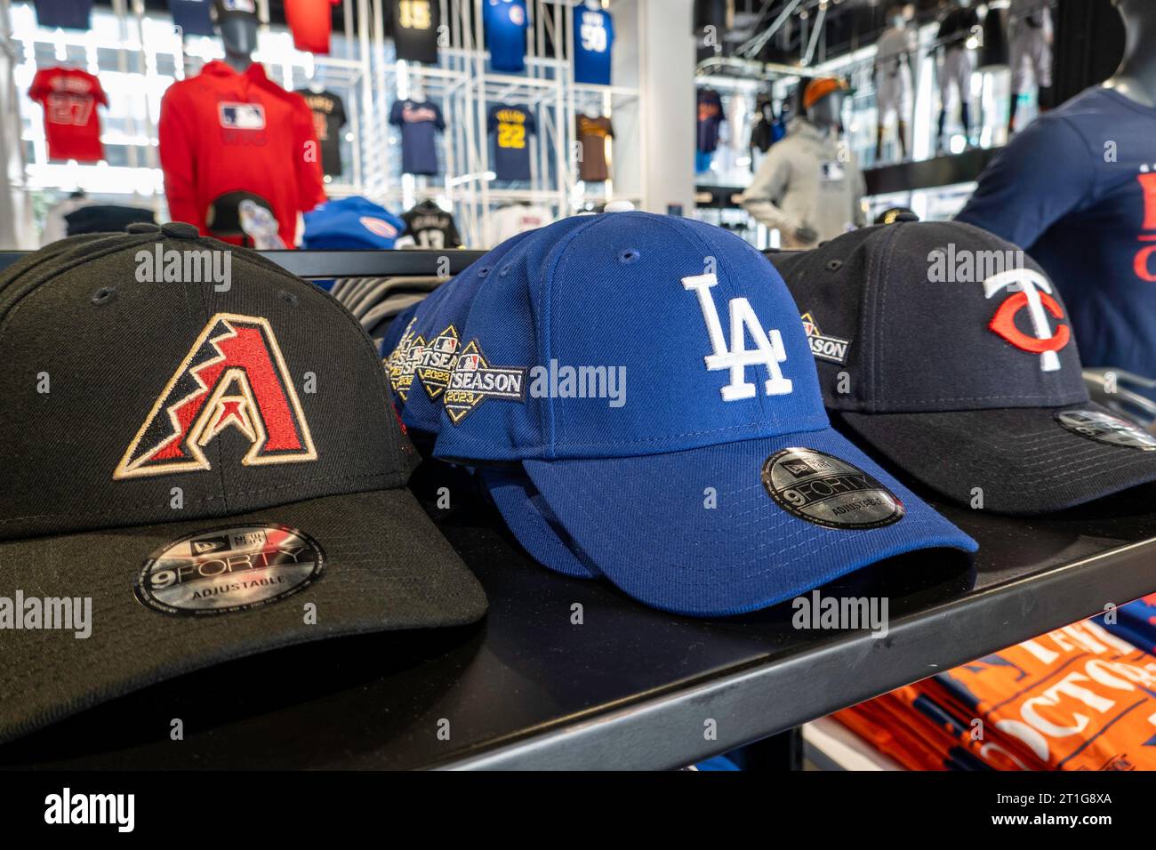 Major League Baseball flagship store in Rockefeller Center, New York