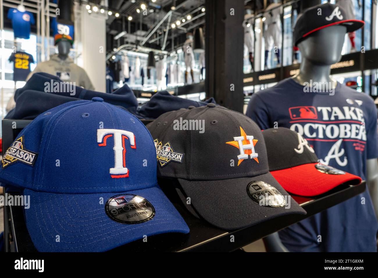 Major League Baseball flagship store in Rockefeller Center, New York
