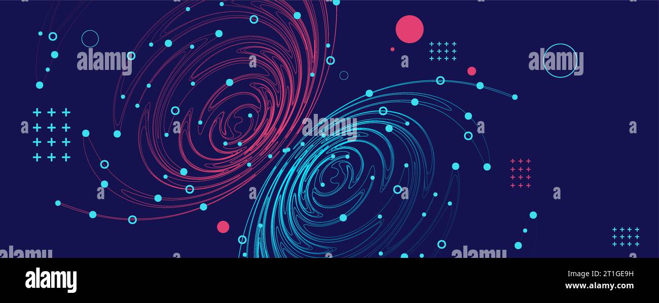 Plexus Vector Graphics Aqua network pulse motion background hi-res stock photography and ...