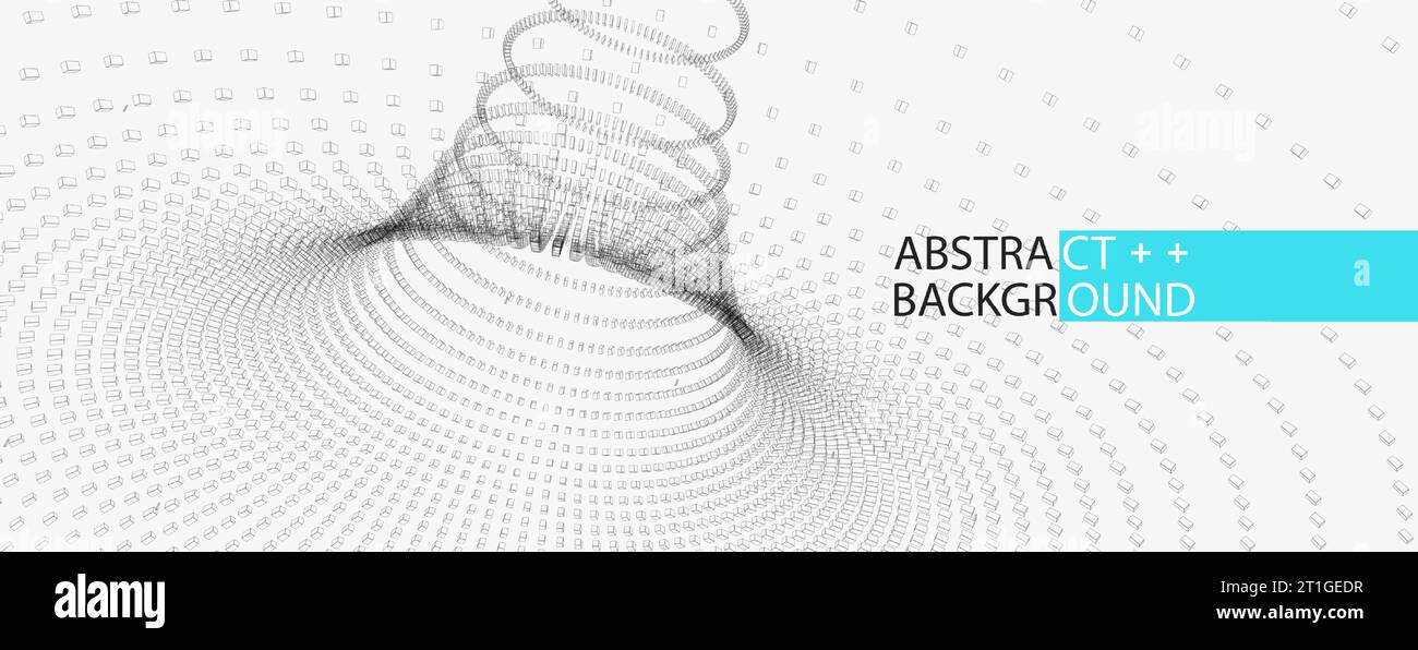 Perspective grid background. Technology(science) style. Vector Illustration. Stock Vector